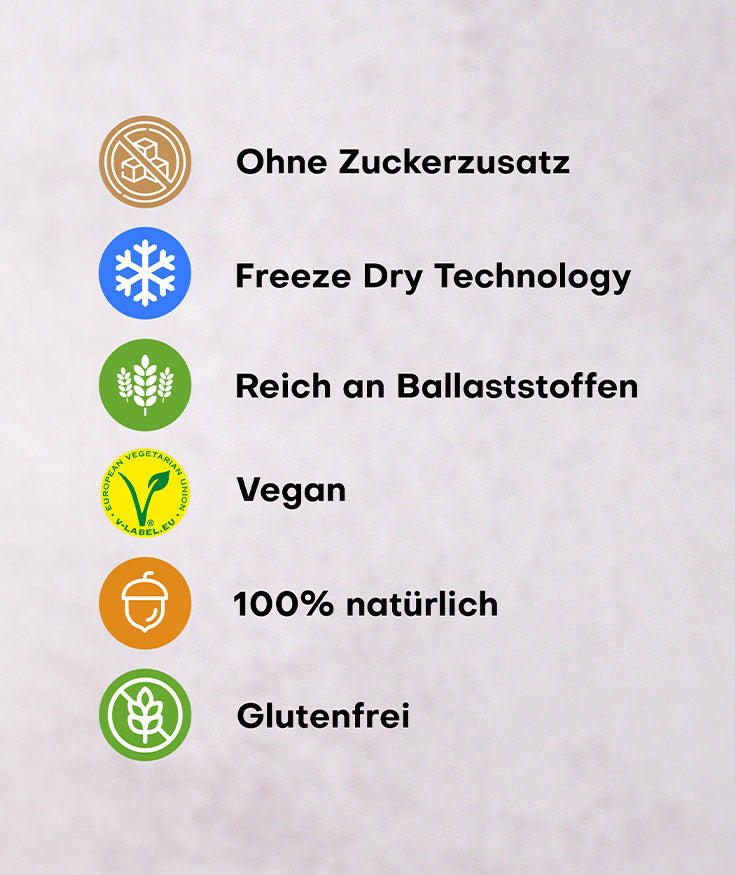 Gefriergetrocknete Maiskörner 25g