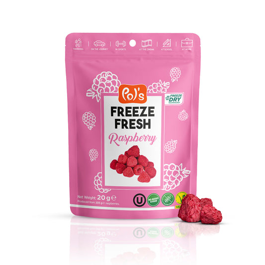 Gefriergetrocknete Himbeeren 20g