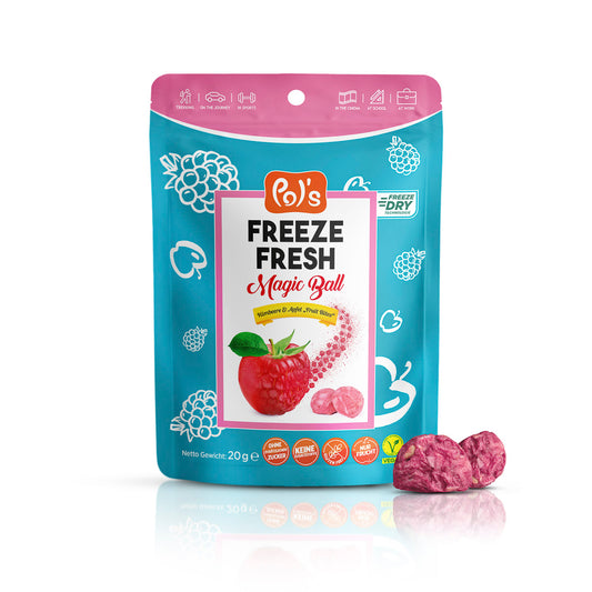 Pol's Freeze Fresh Magic Ball Himbeere & Apfel 'Fruit Bites'