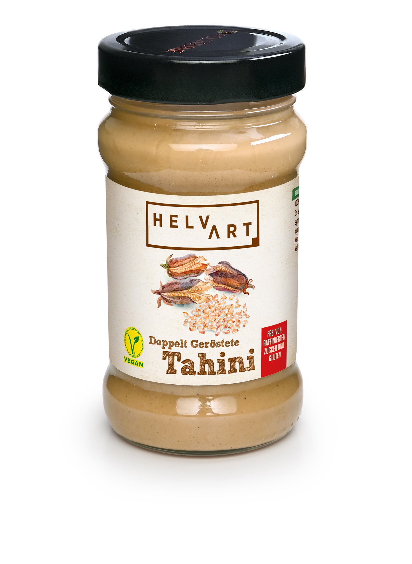 Helvart doppelt geröstete Tahini 300g